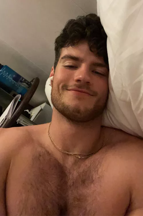 Who likes to cuddle with a big hairy chest? 