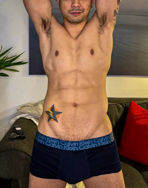 Armpit sweaty, lick or sniff?