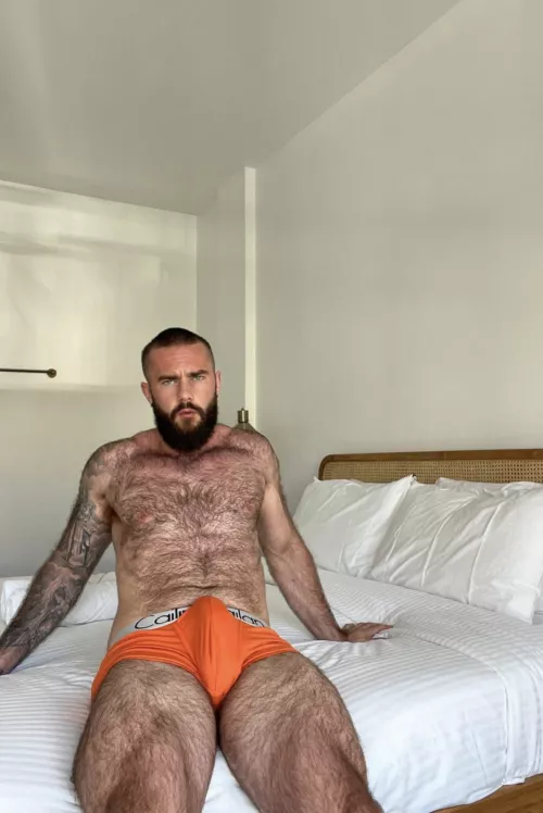 For the person who called me too hairy yesterday. Hi