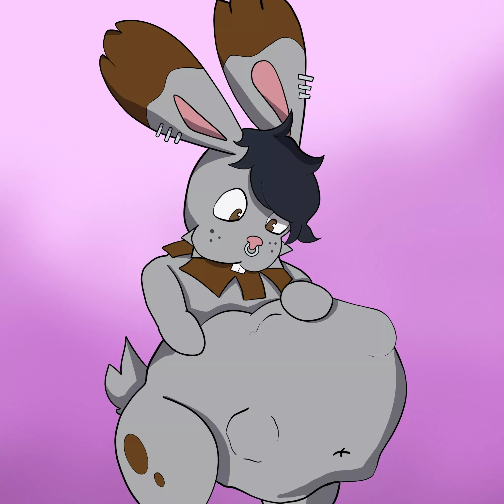 {Image} Hungry bun (commissioned from u/east_sun8433) [unwilling] [pokemon]