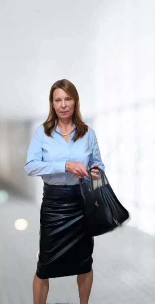 Leather Pencil Skirt