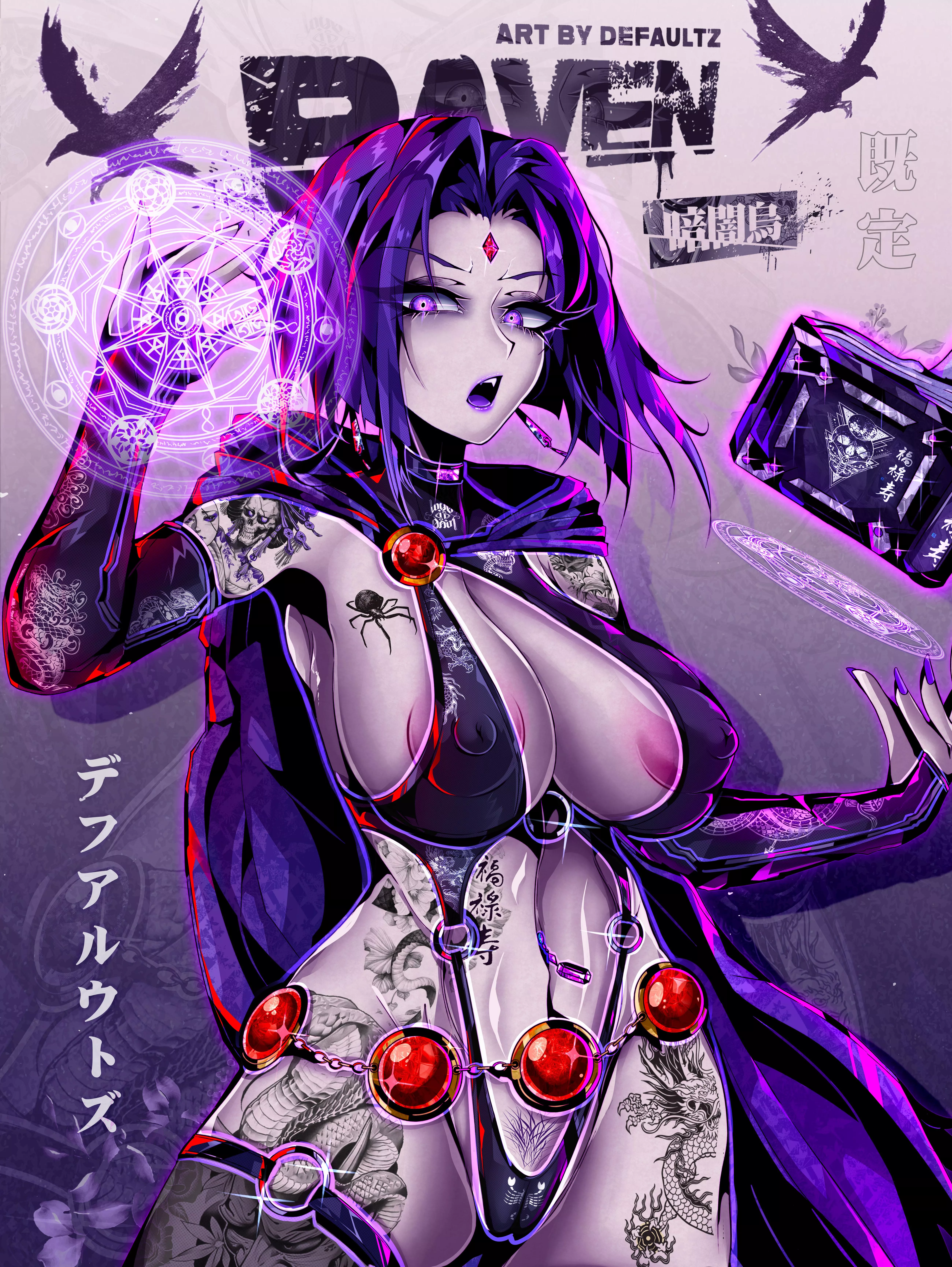 My Raven fanart (Artist : Defaultz)