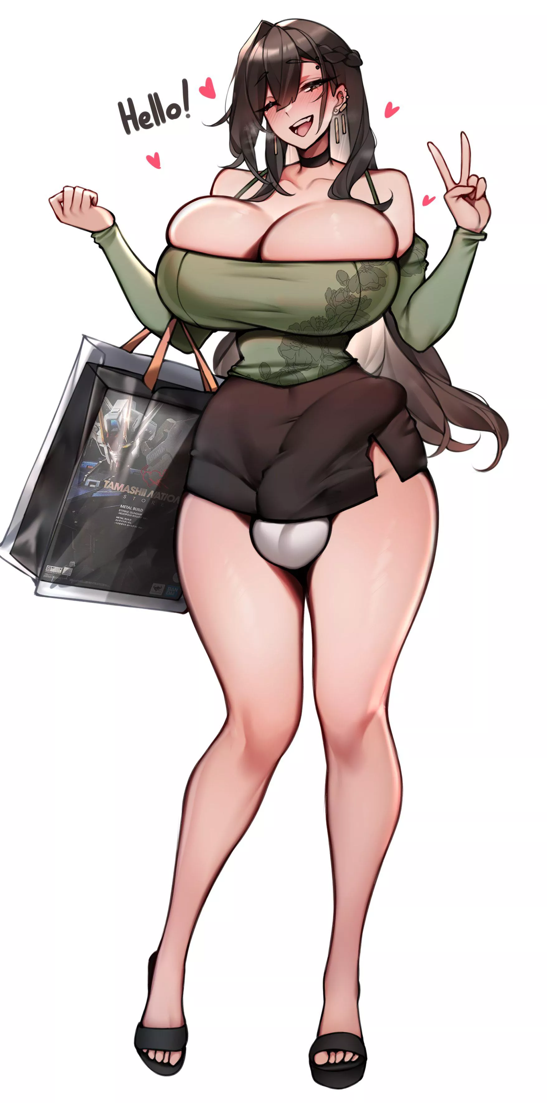 She’s got a huge present for you! (Unbeller)