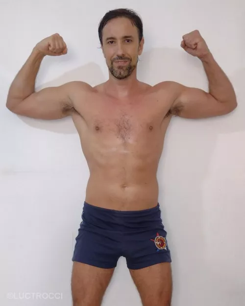 Sweaty looks better!