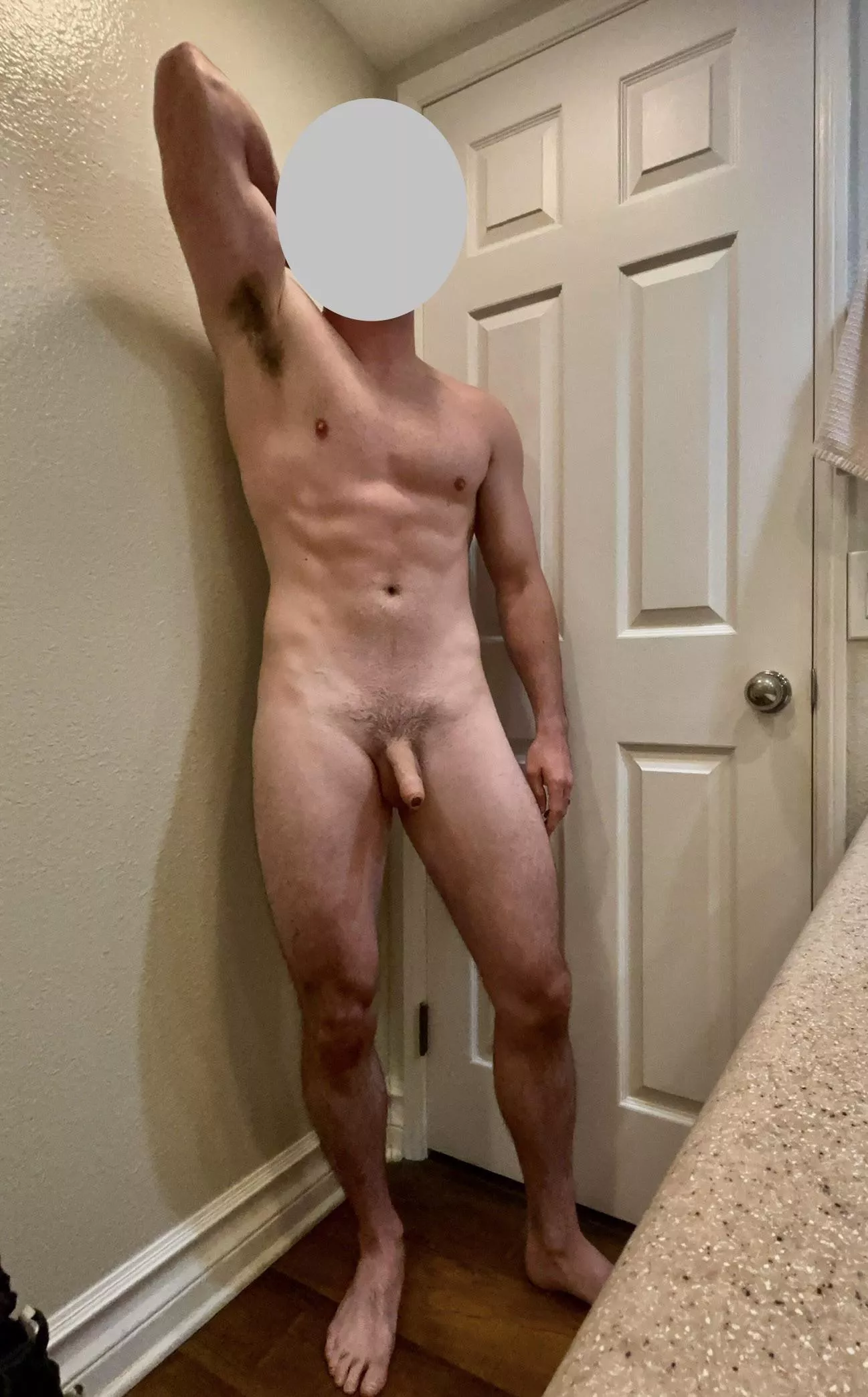 Trimmed my bush, but not my armpits 😊