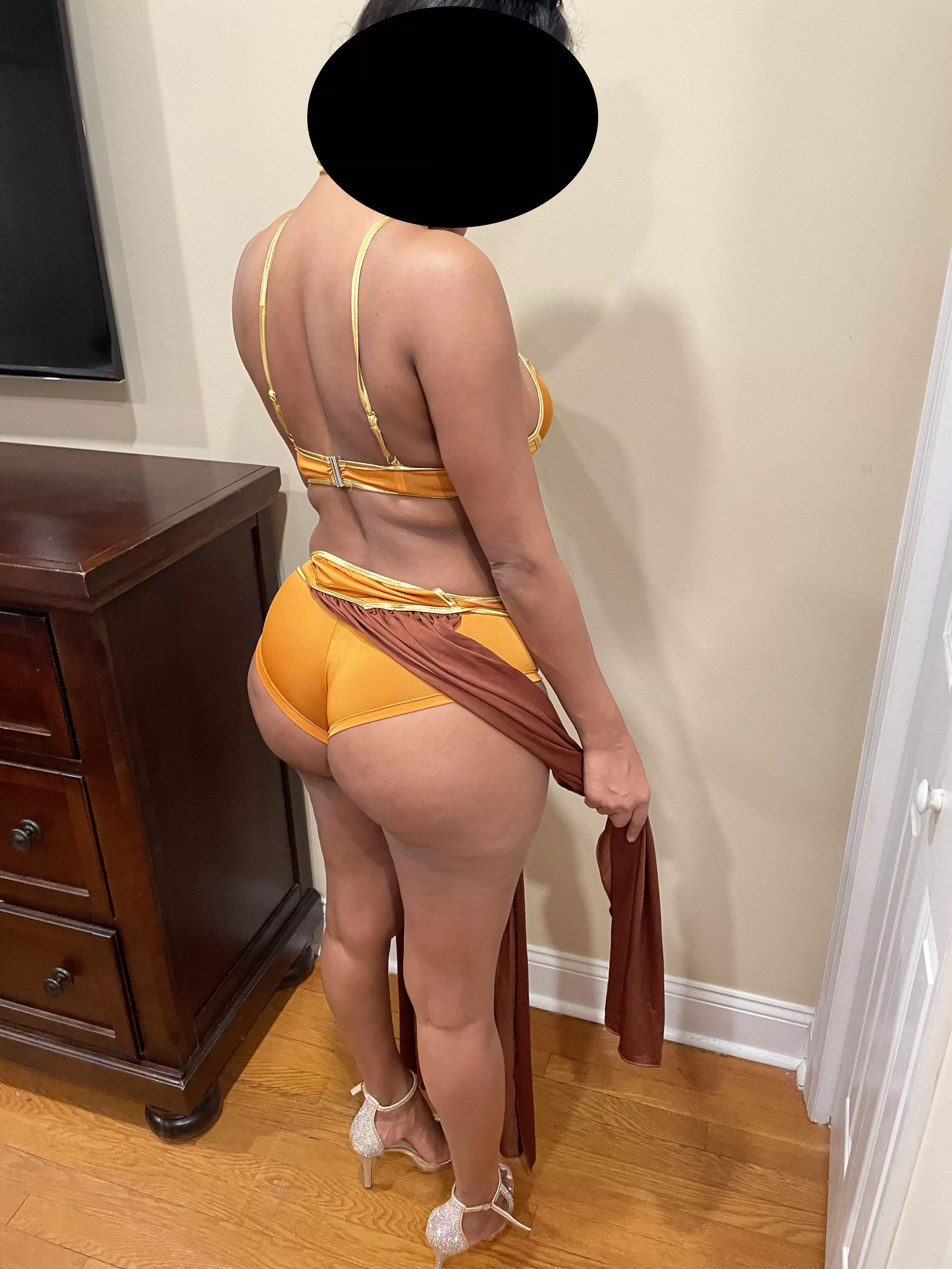 tryin on some halloween outfits