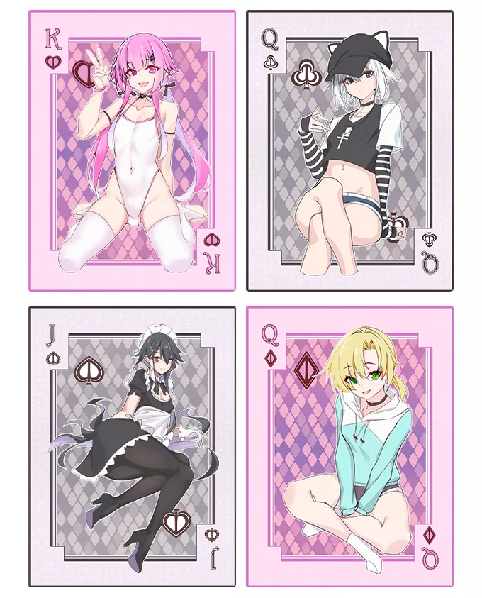 Best 'girls' in playing cards - Girls! Girls! Girls!? Official Playing Cards
