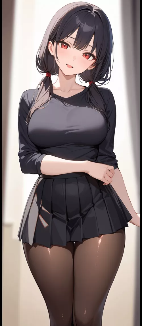 Black Outfit & Tights