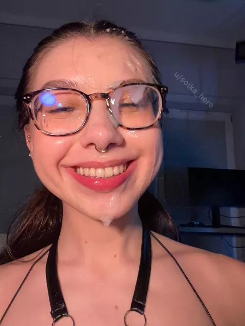 I discovered accessory for my face and I don’t want to take it off!