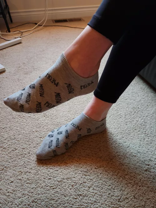Just the puuurrrrrfect socks