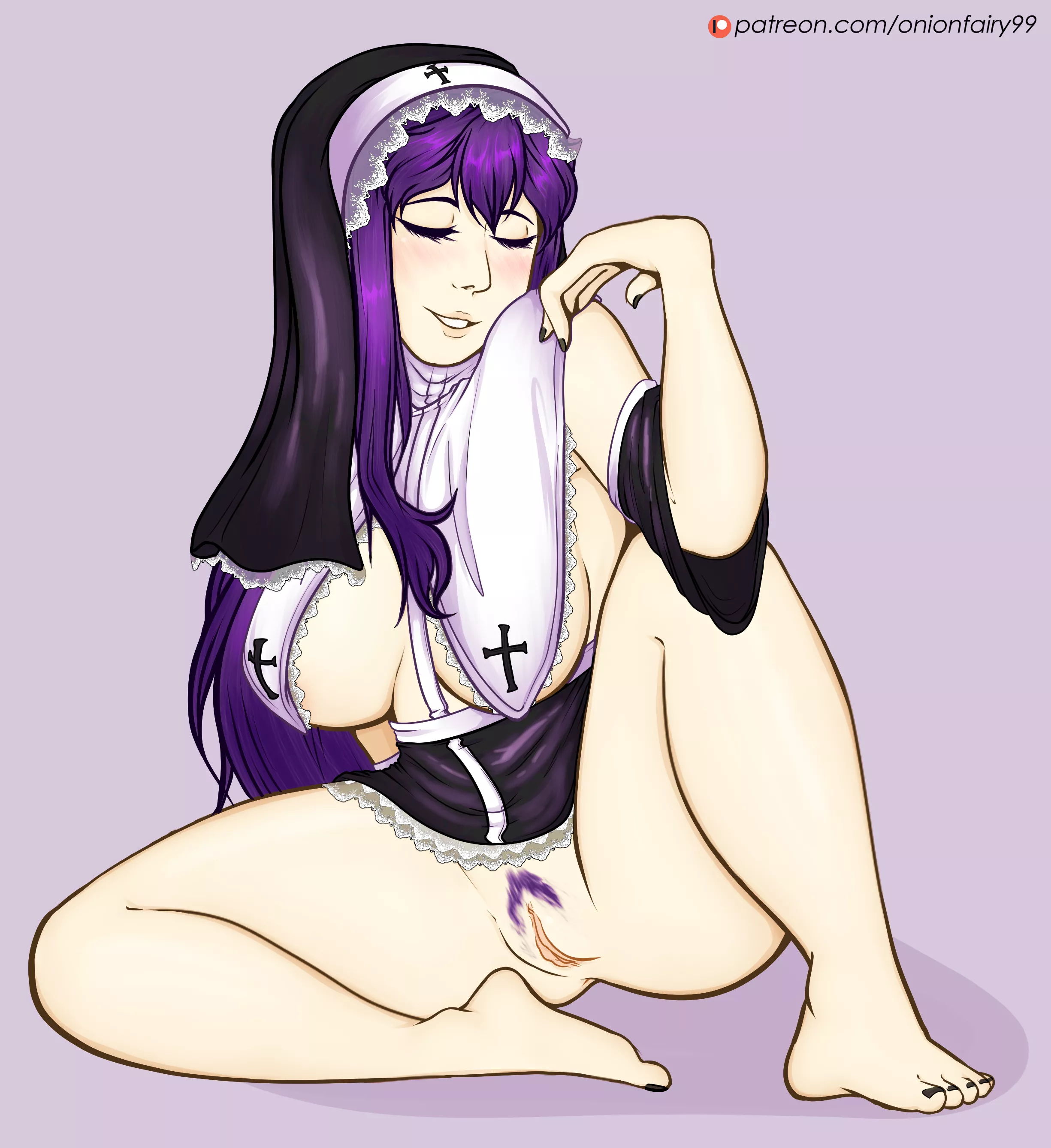 [OnionFairyLewds] Sexy Nun Yuri