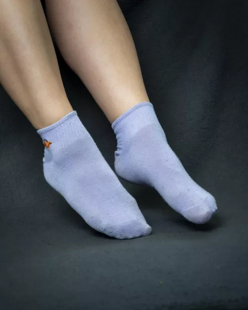 Thanks for the love! Here’s another peek at my cute socks🔥🧦