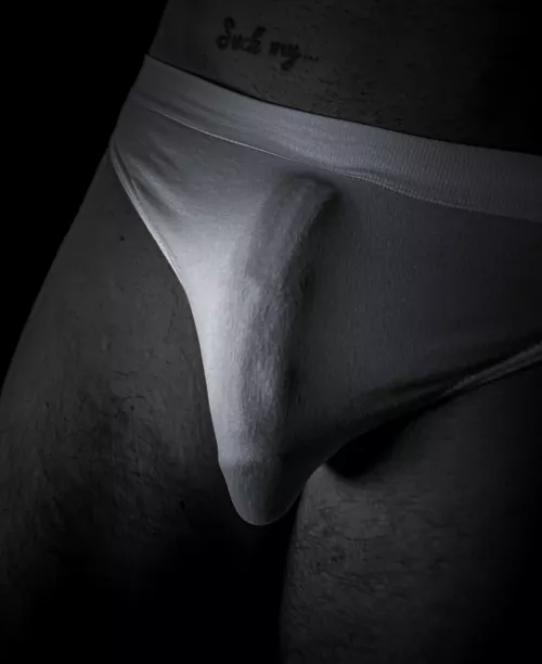 Veins on tight white 