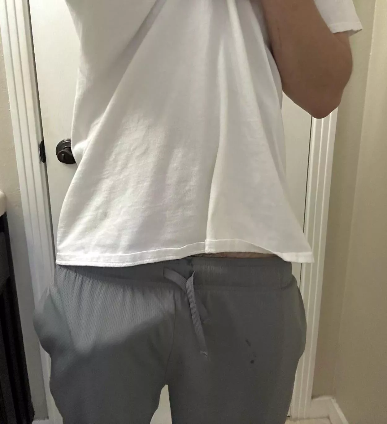 wearing gray is risky…