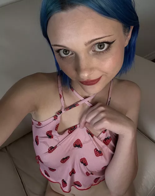 Do you want to taste my strawberry