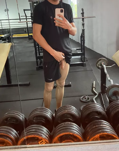 I was so nervous someone would walk up those stairs