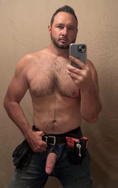 Just your average horny construction worker!