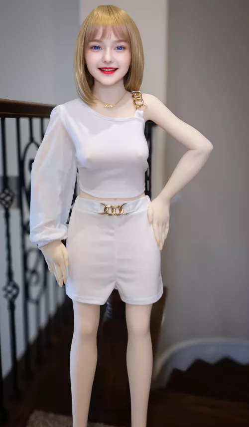 Lexie ~ white outfit ~ so special to be with her in every way... your comments?