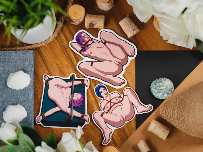Little Abused Sluts - Stickers