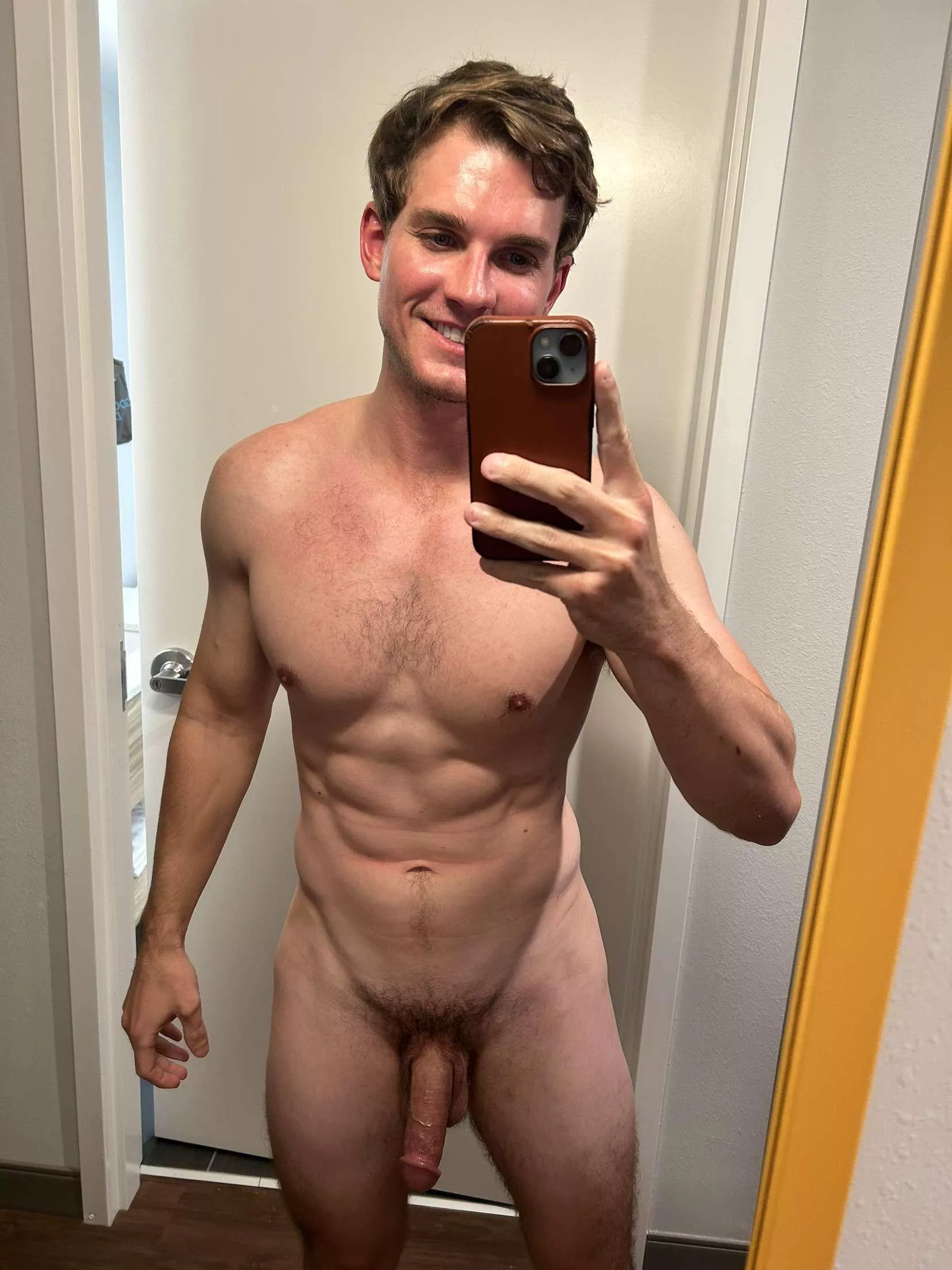 Nothing like stripping down after a long day at the office (30)