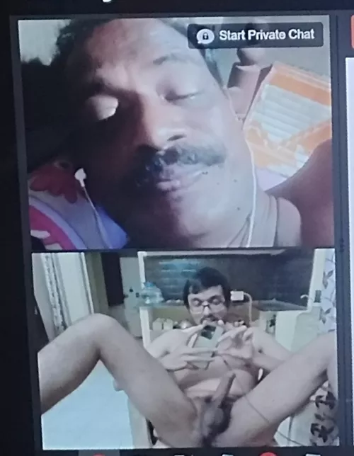 Uncle enjoying my view