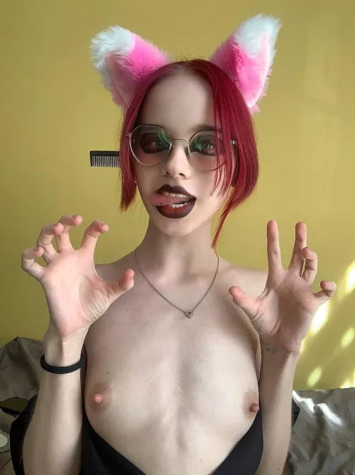 You won't be scared if I bend over?