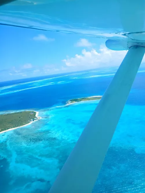 From the heights the rocks a beautiful view