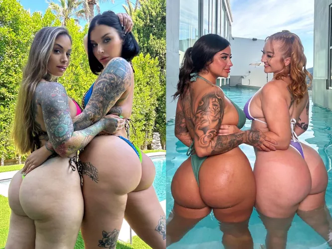 [Giuliana & Ivy] vs [Jacqueline & Emma]