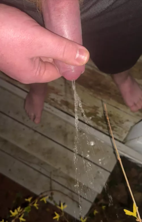 It sprays when I get bricked up