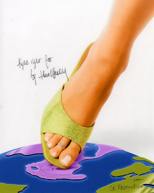 Kylies “right foot” | CR Fashion book | Circa May 2022