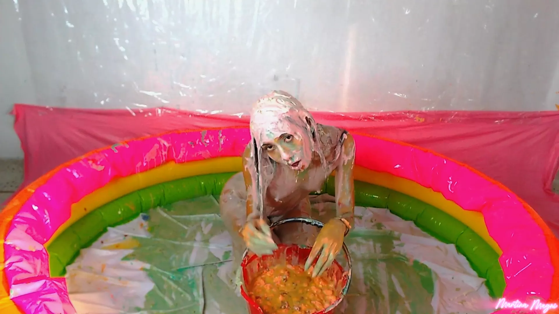 Look at that bucket, what should we do with this?