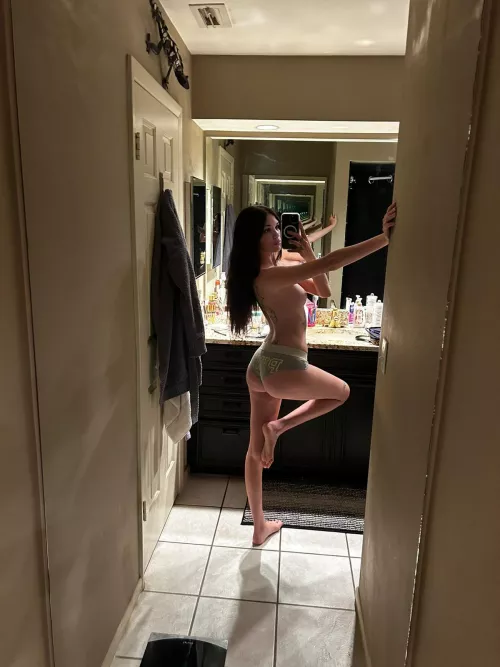 My booty always looks the best after a workout