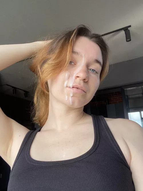 My cheeks wouldn't mind something thick inside it