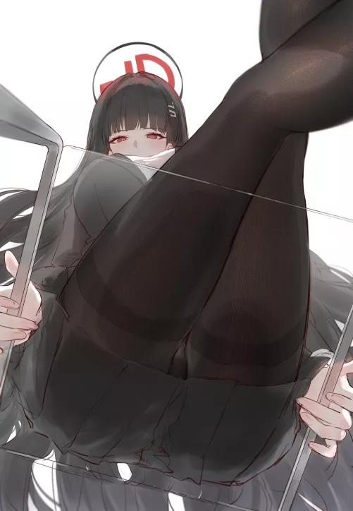 Rio sitting atop glass