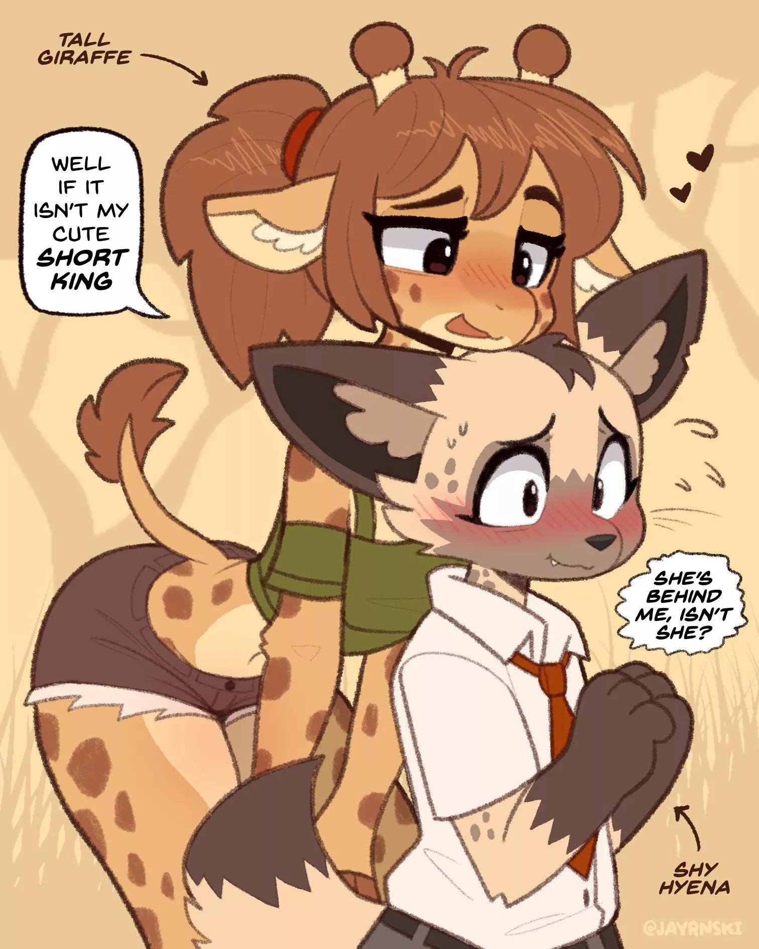 tall gf, short king 👑 (@jayrnski) 