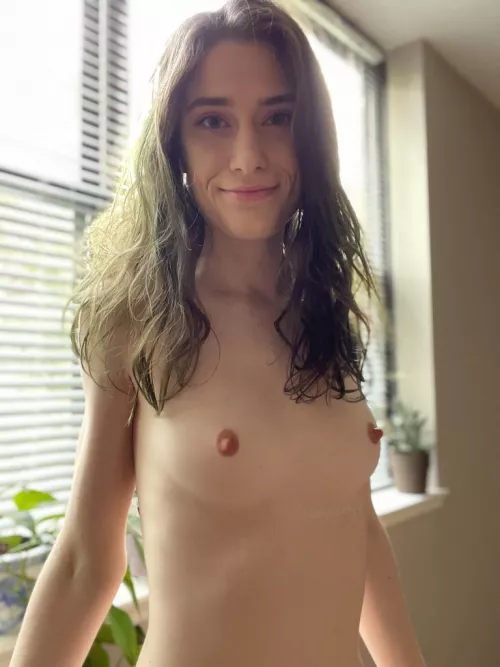 Tickle my nipples with your tongue