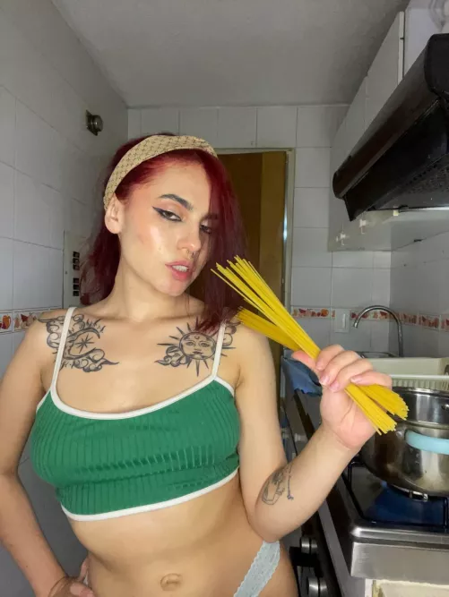 With me, you’ll never be hungry again