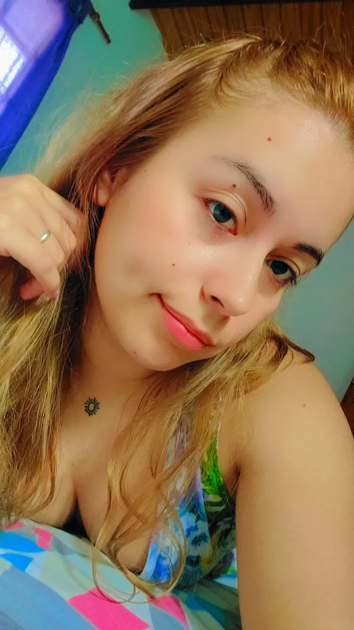 Would you look me in the eyes or would your gaze simply wander to my low blouse? be honest 