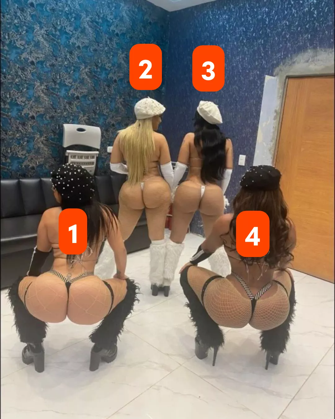 You have a chance to take just one for a whole night, Which one do you choose?