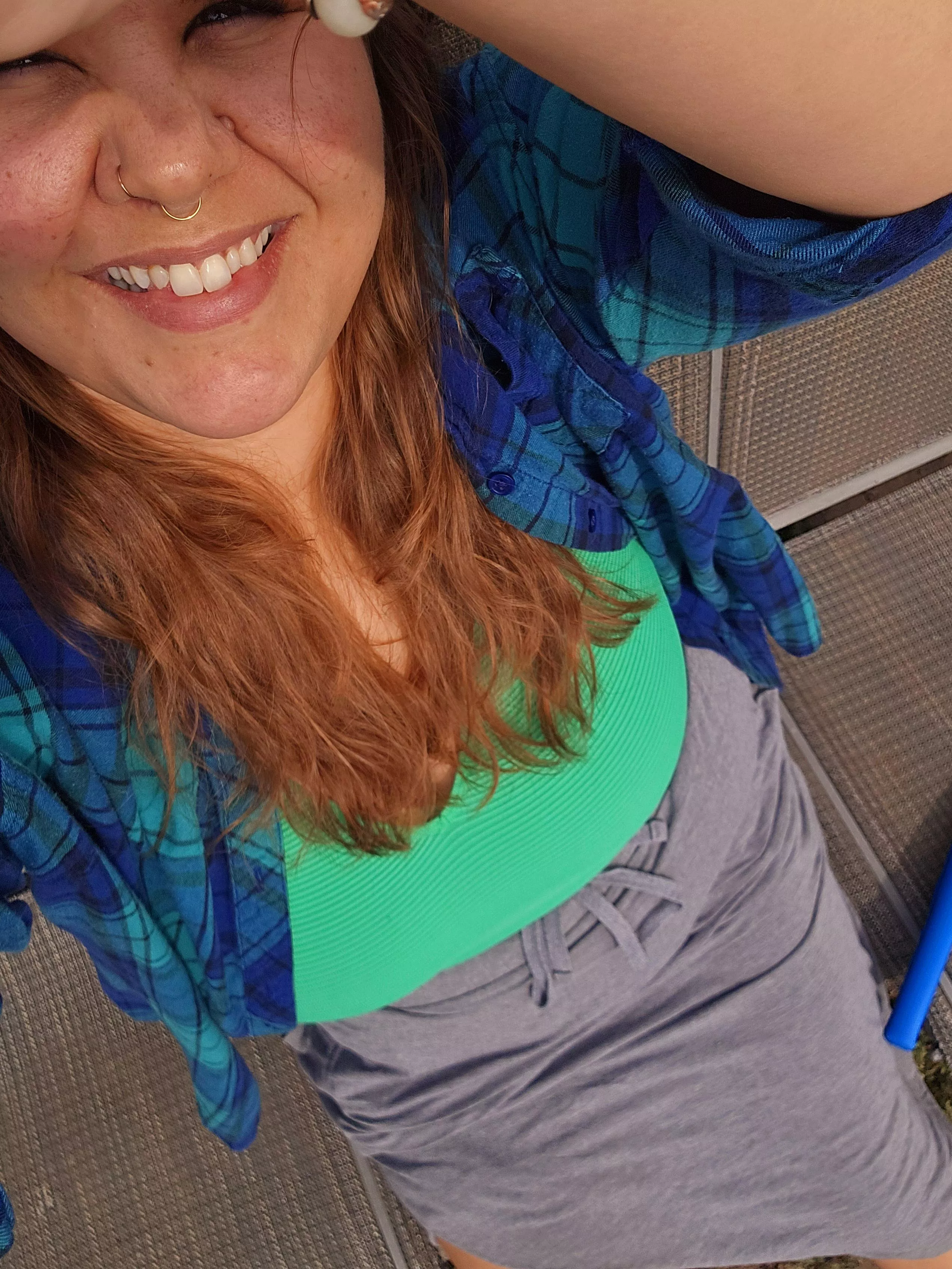 Another beautiful, sunshiny afternoon in the backyard