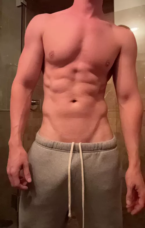 Felt like the V was popping this morning. What do you think?