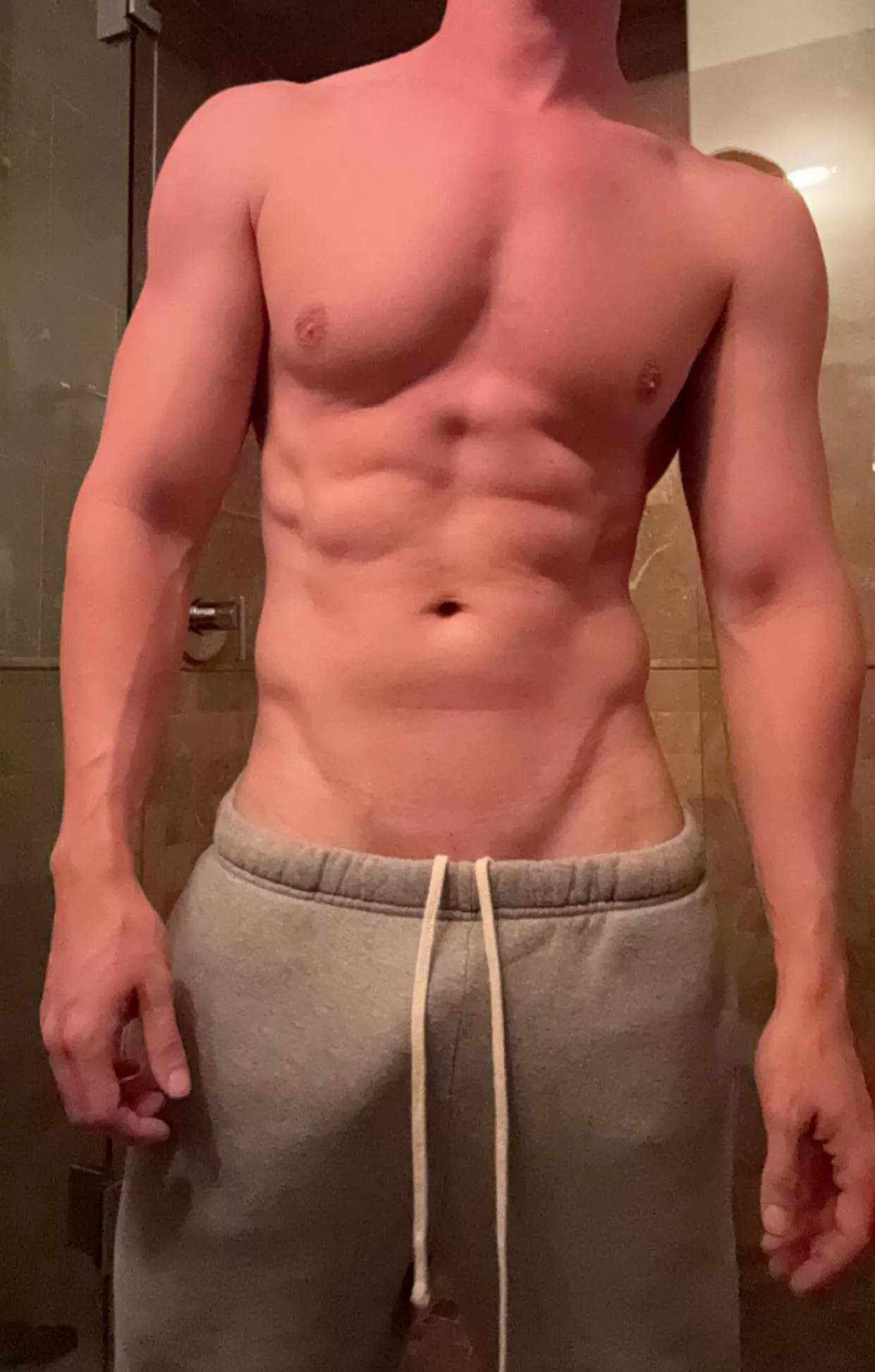 Felt like the V was popping this morning. What do you think?