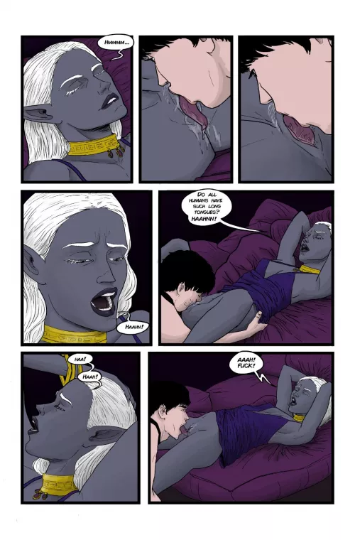 Getting more out of her slave than she bargained for