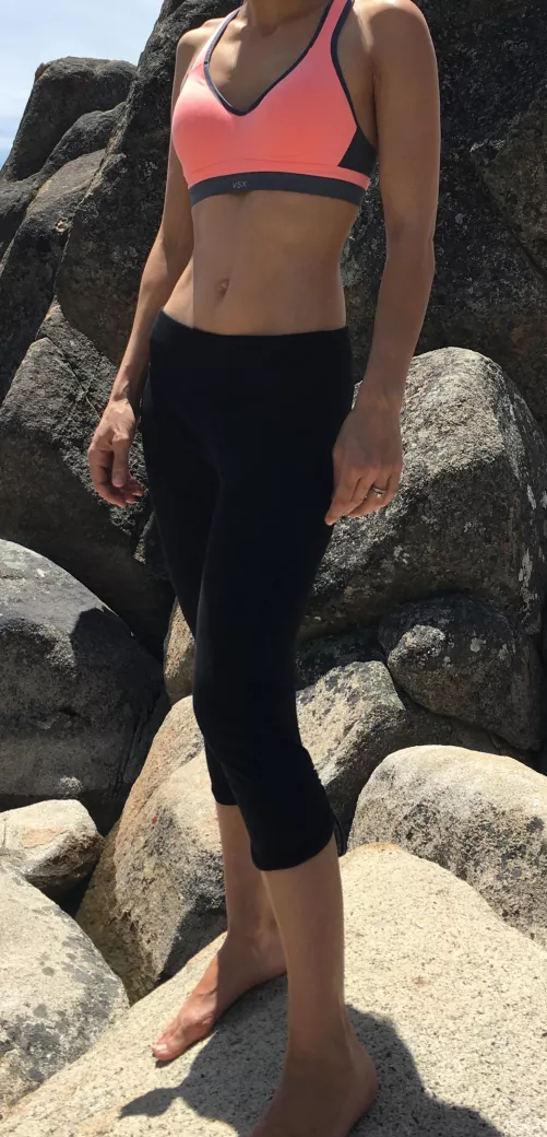 I love showing off my petite body 