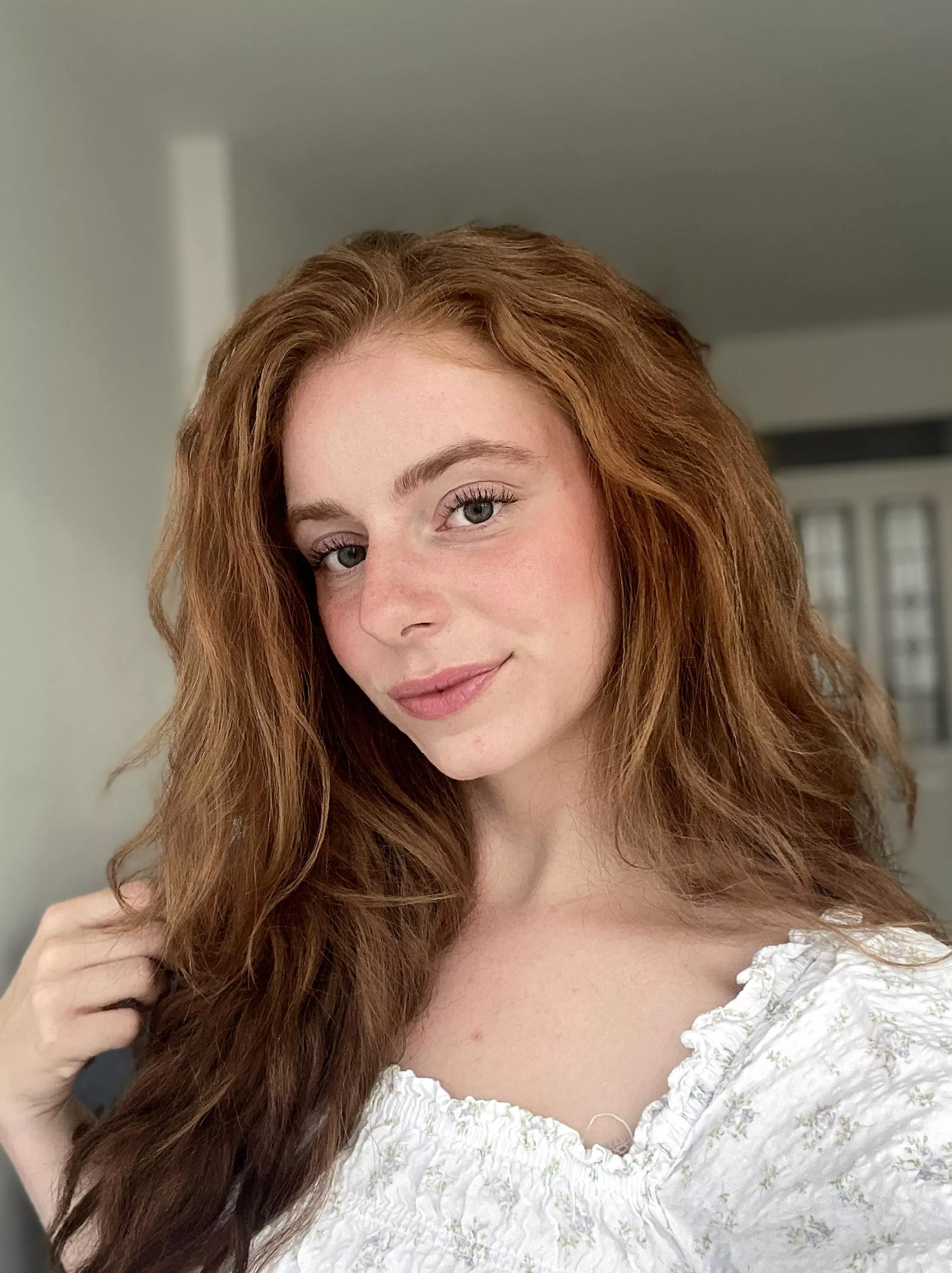 Keeping it classy in this cute white dress