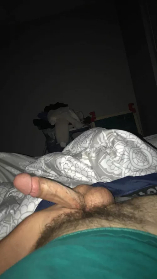 Like my hairy cock?