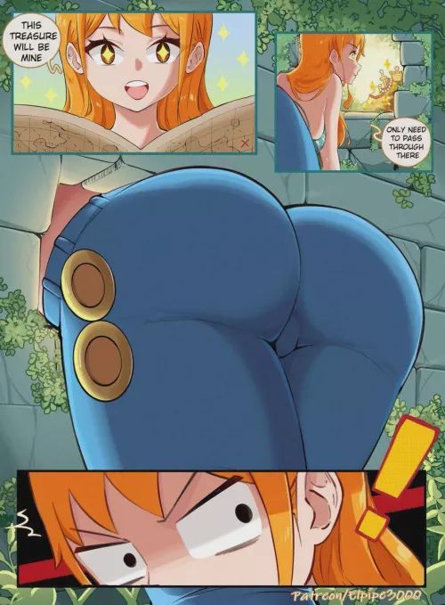 Nami gets stuck