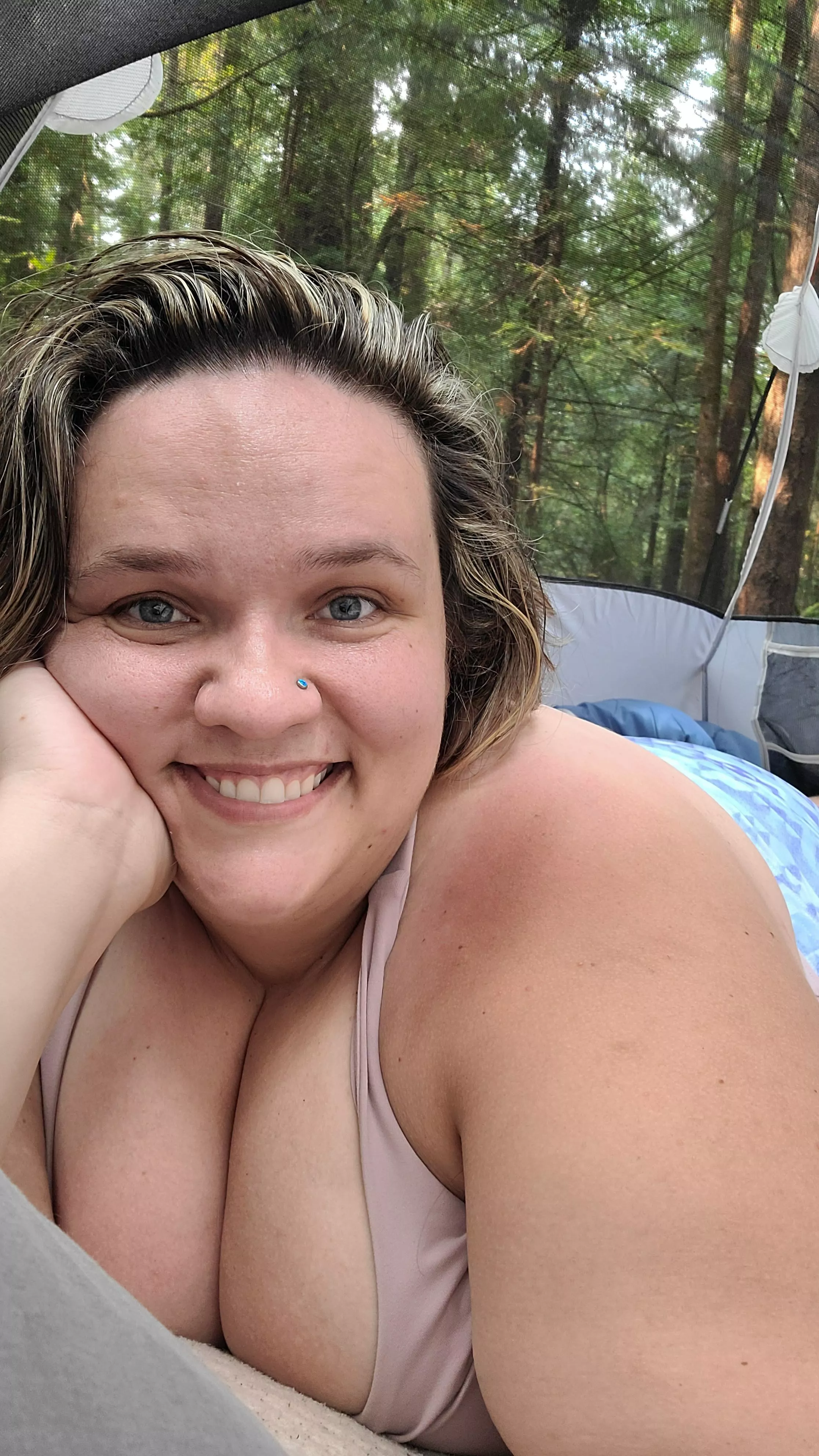 Out camping last summer!