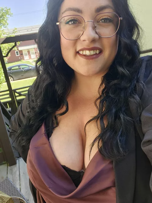 The district manager always stares