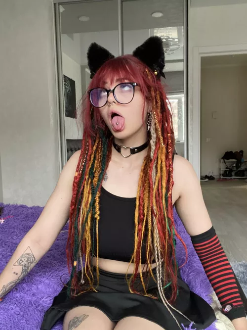 This cat needs her milk meow